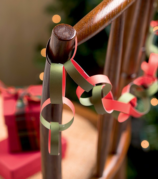 corrente de madeira vs corrente de metal para decoração