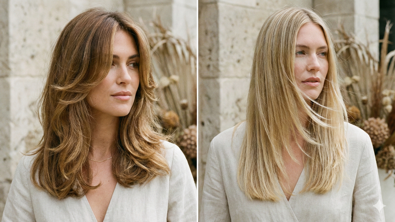 long bob para rosto redondo