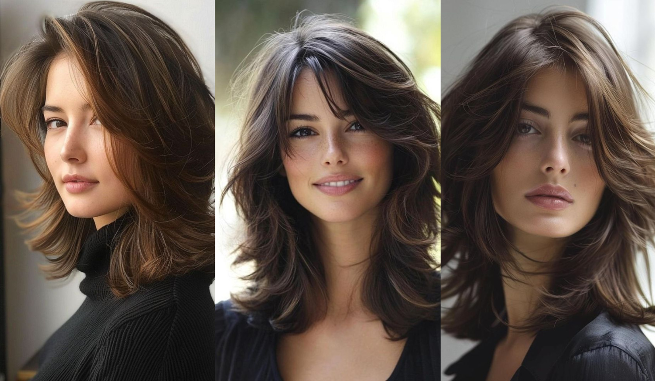 corte de cabelo feminino médio