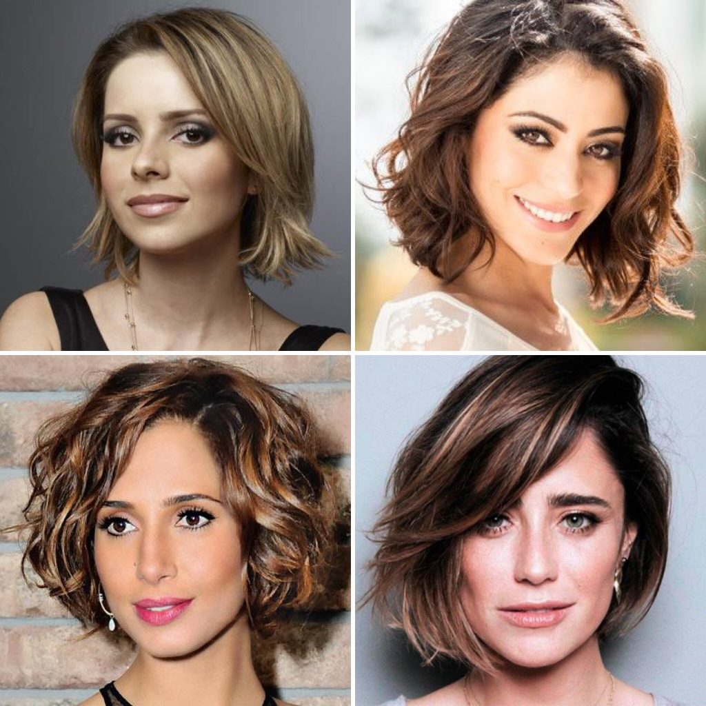 melhores cortes para cabelo liso ombro