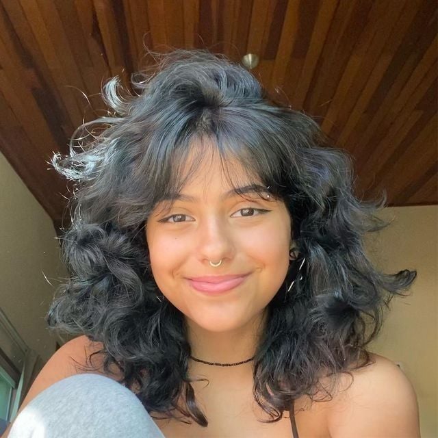 corte a seco cabelo ondulado