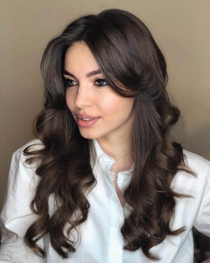 corte desfiado cabelo ondulado