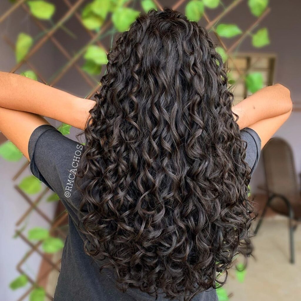 corte repicado cabelo ondulado