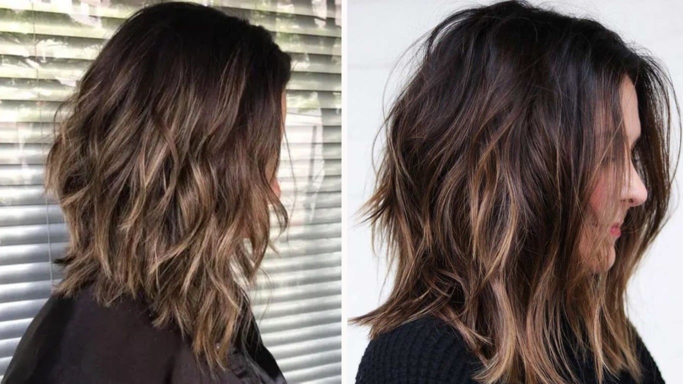 corte de cabelo liso com volume