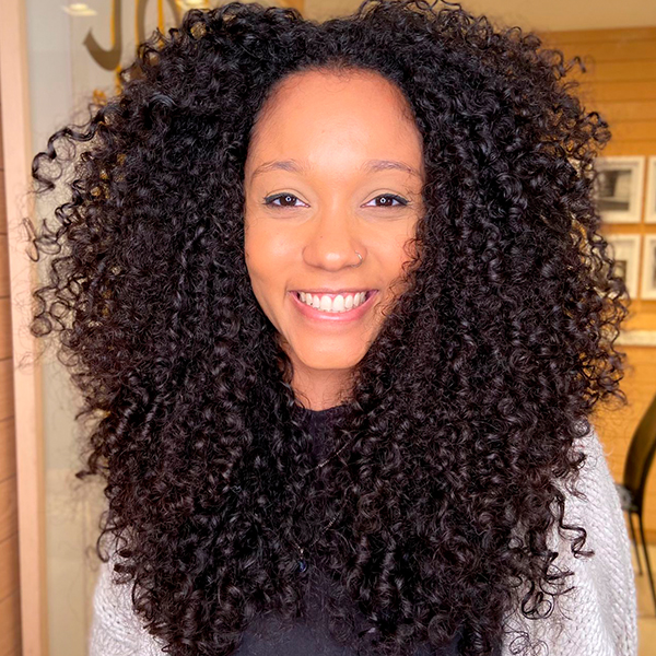 manutenção corte em camadas cabelo ondulado