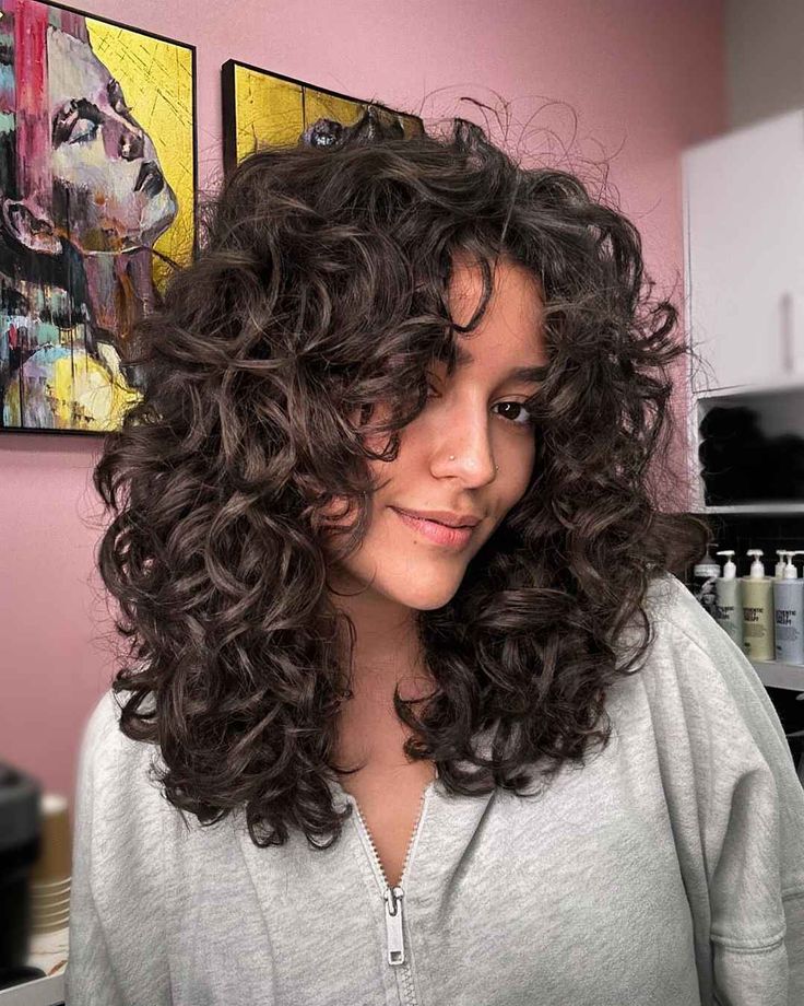 butterfly haircut cabelo ondulado