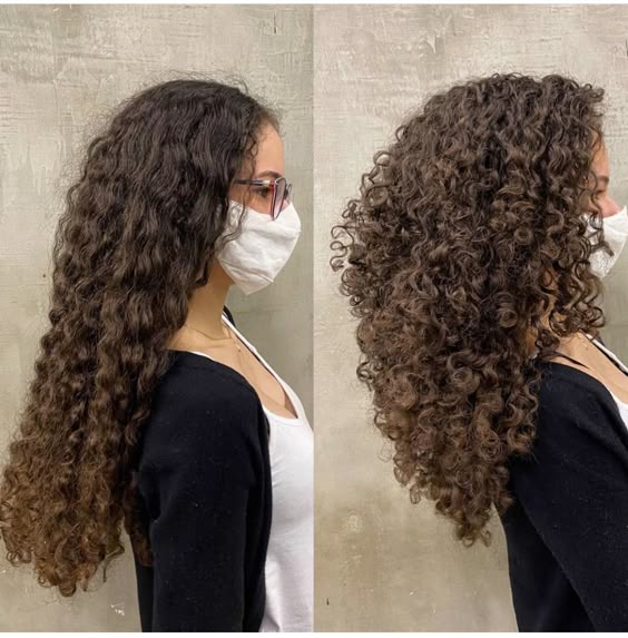 corte em camadas para dar volume cabelo ondulado