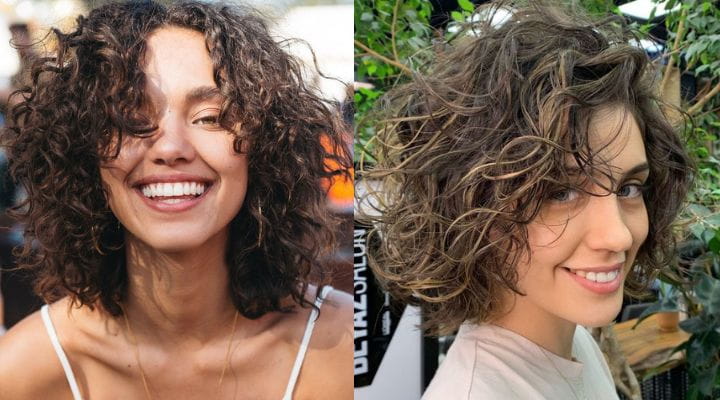 finalização cabelo ondulado curto