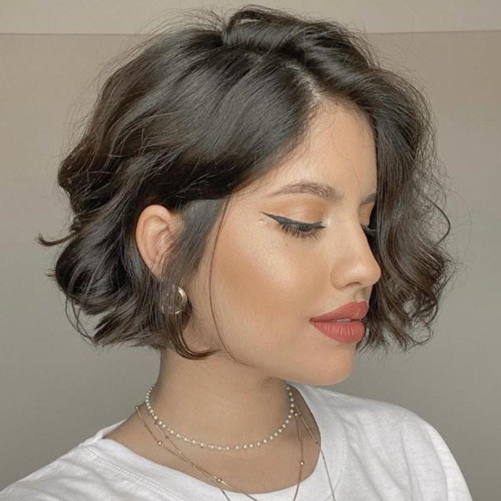 corte pixie cabelo ondulado curto