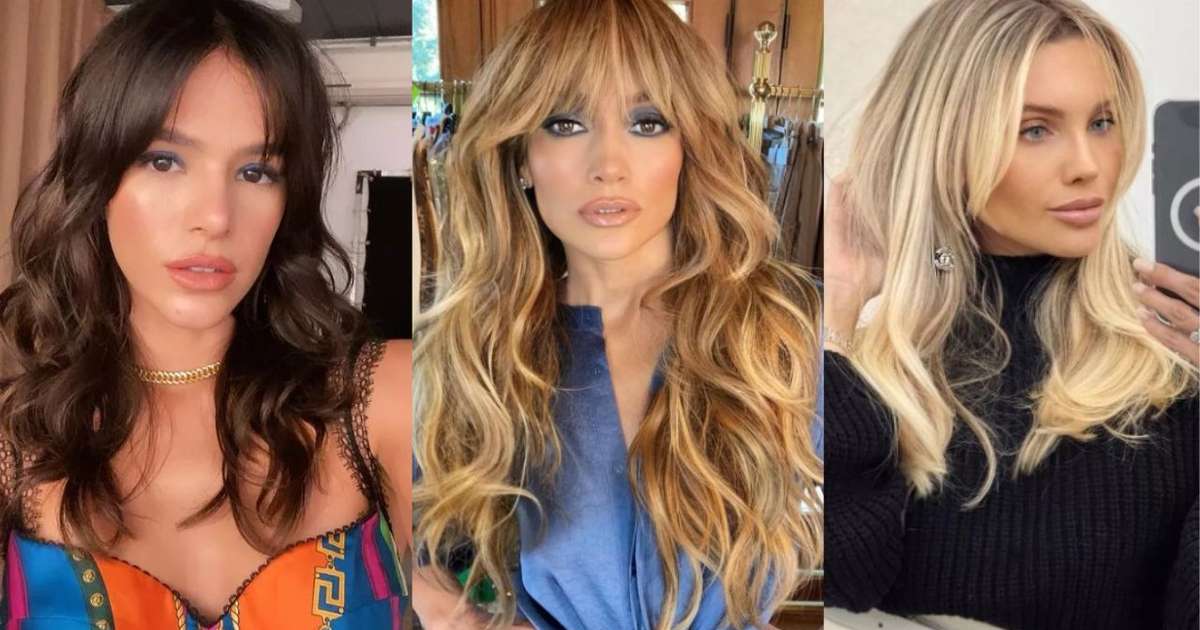 corte de cabelo feminino curtain bangs