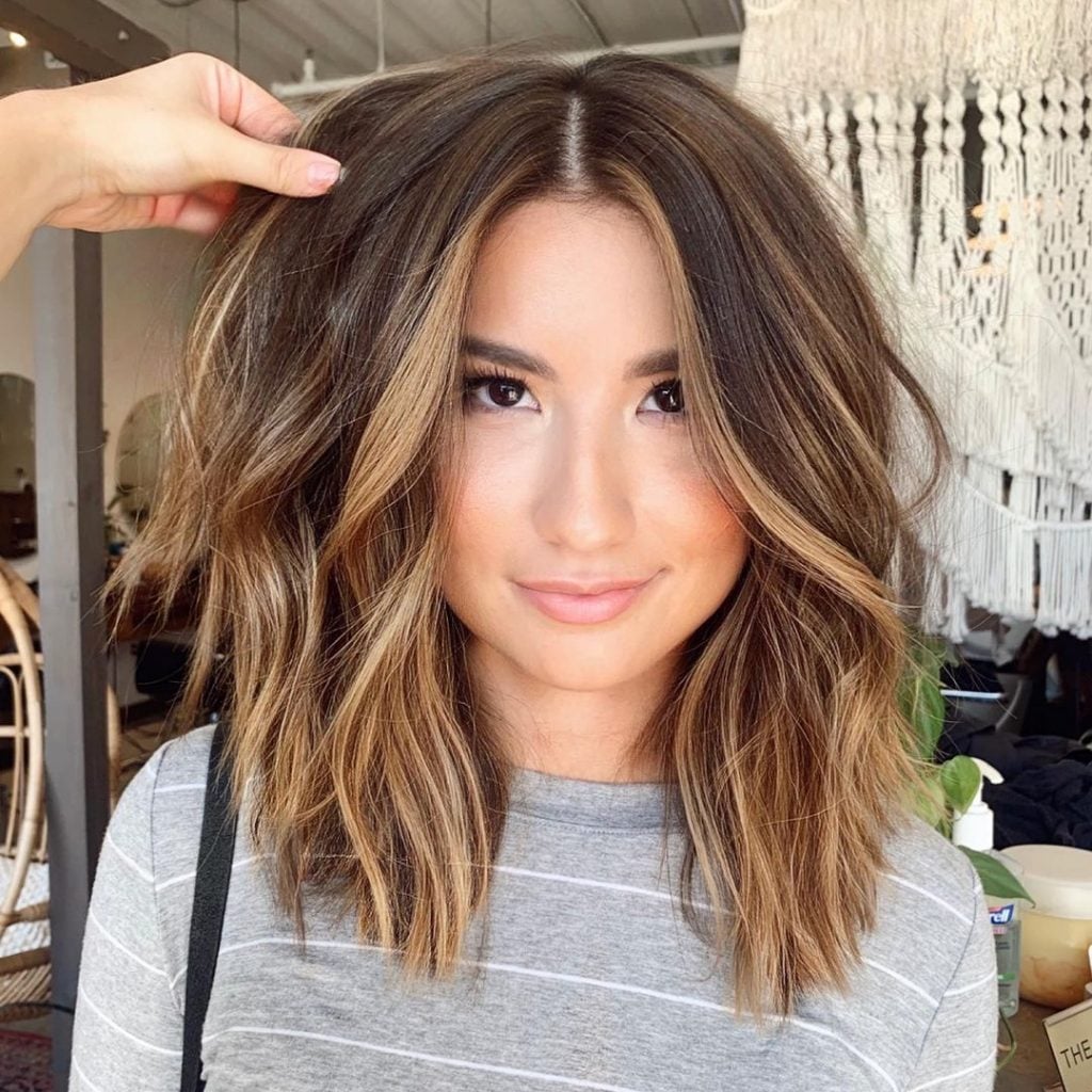 corte de cabelo para rosto oval