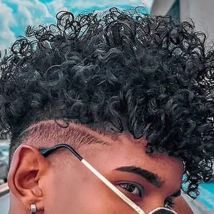 inspiração corte de cabelo médio ondulado