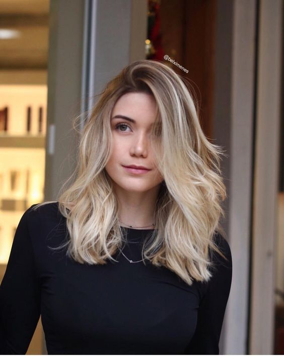 corte médio para cabelo grosso
