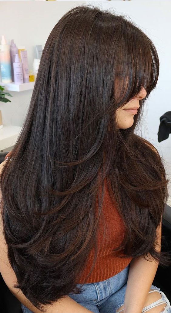 corte em camadas para dar volume