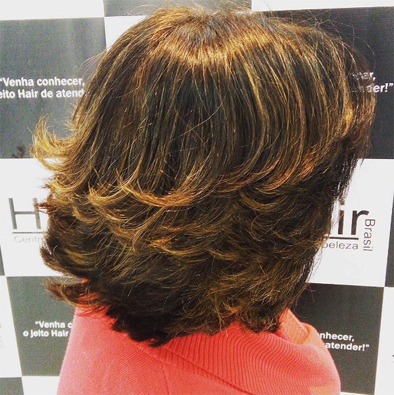 melhor corte cabelo liso médio camadas