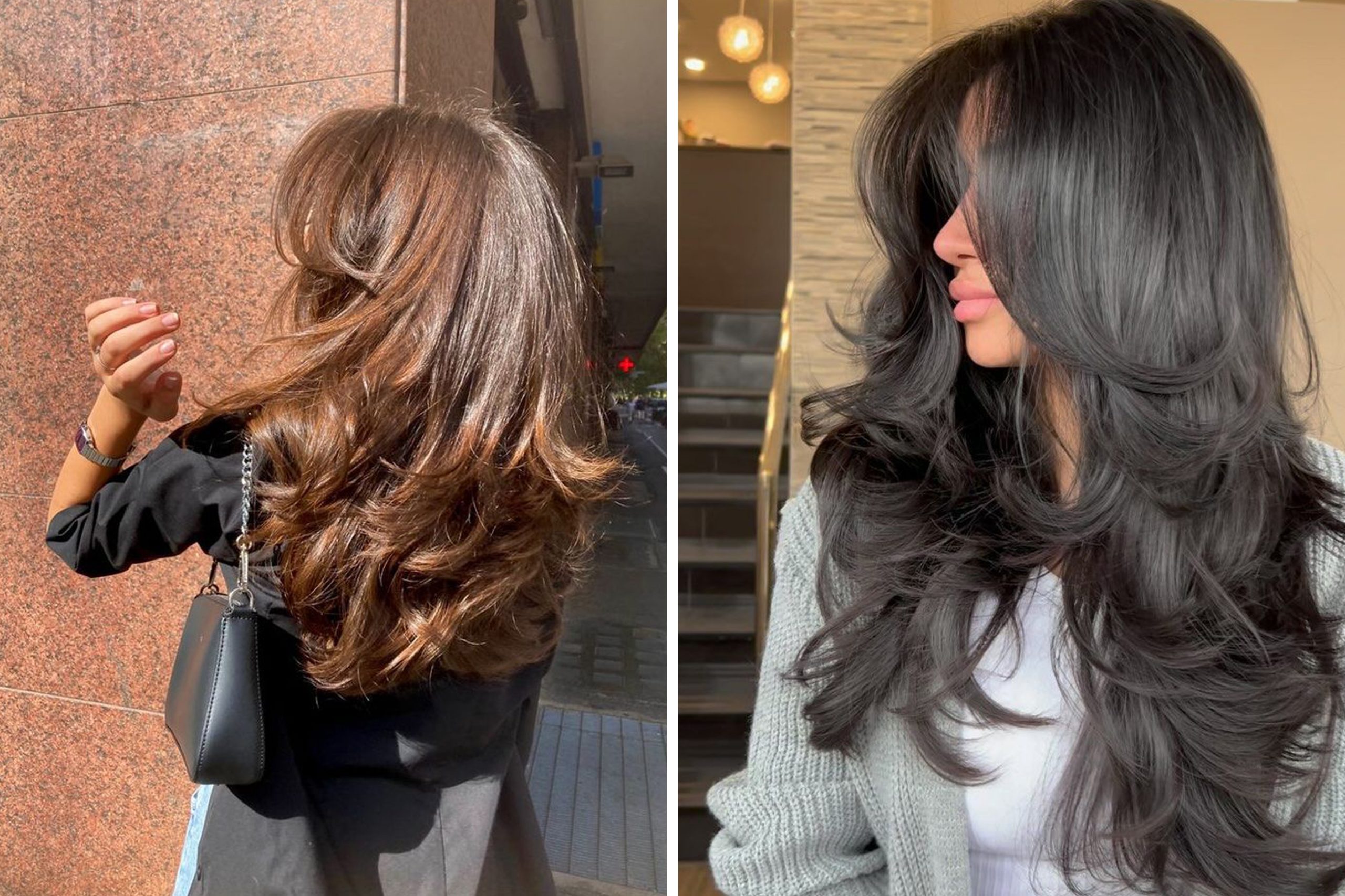corte em camadas para rejuvenescer cabelo liso