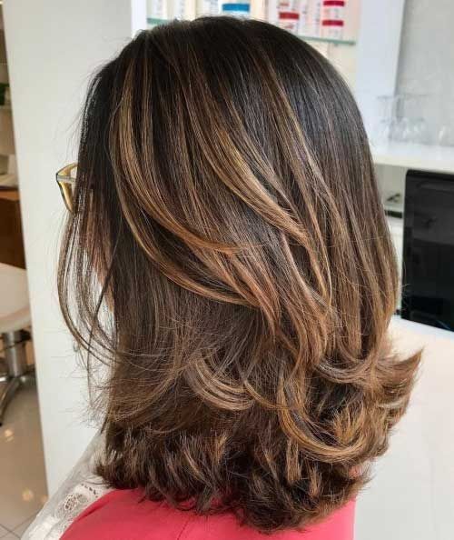 corte em camadas para afinar cabelo liso