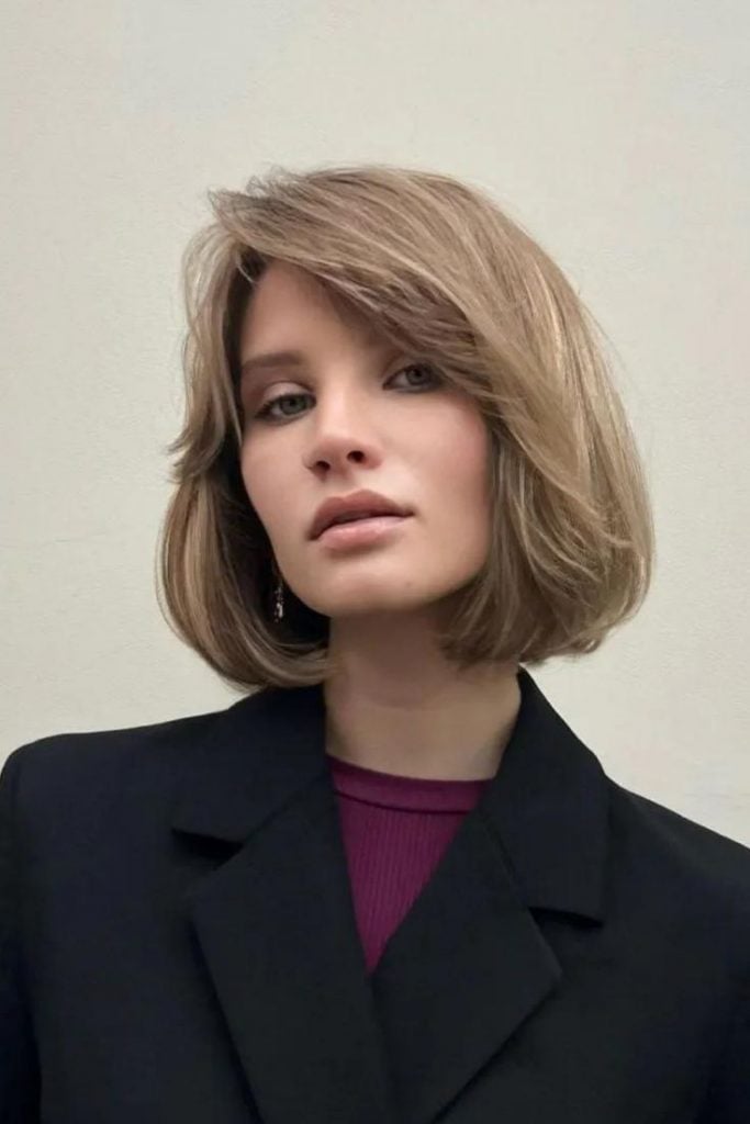 melhores cortes em camadas curtos para cabelos lisos inspiração