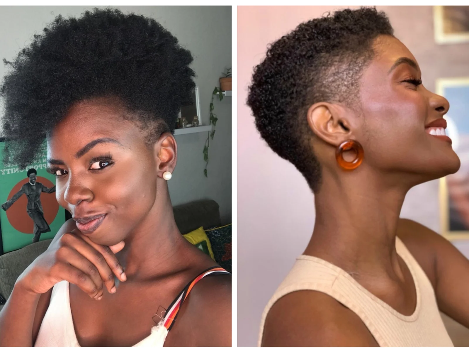 corte para aumentar volume cabelo crespo
