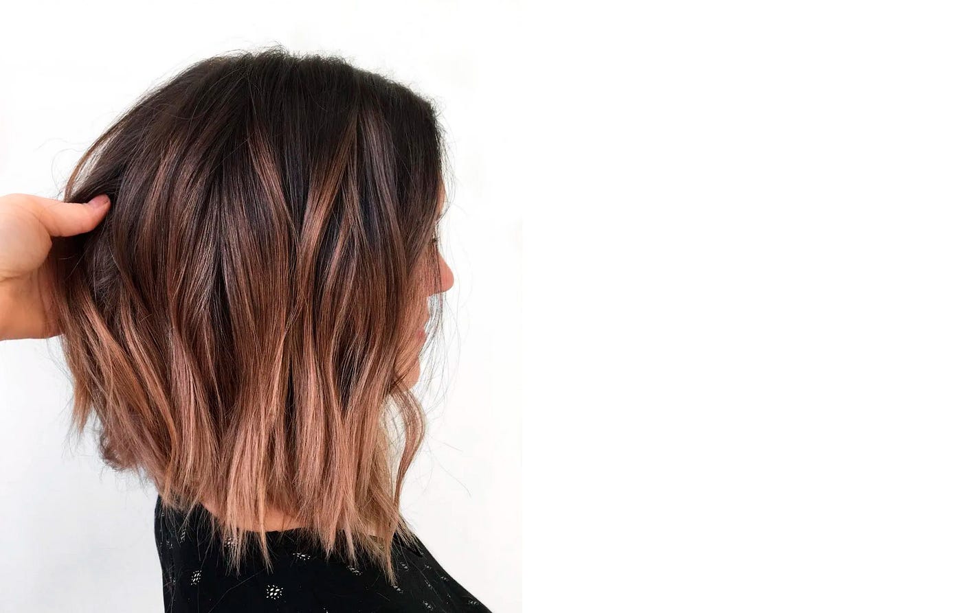 Long Bob Curto Desfiado