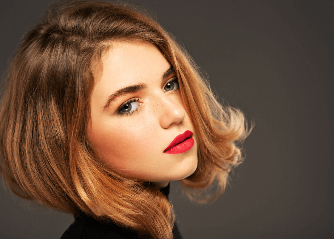 Long Bob Curto com Franja Lateral