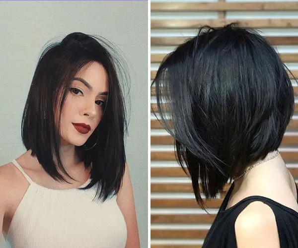 Long Bob Curto Desfiado