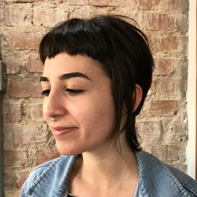 erros ao cortar mullet feminino