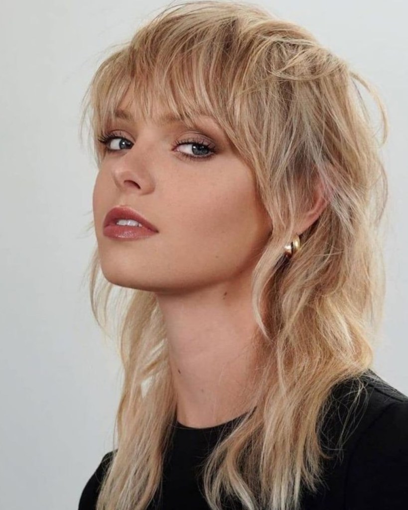 inspiração corte mullet feminino curto