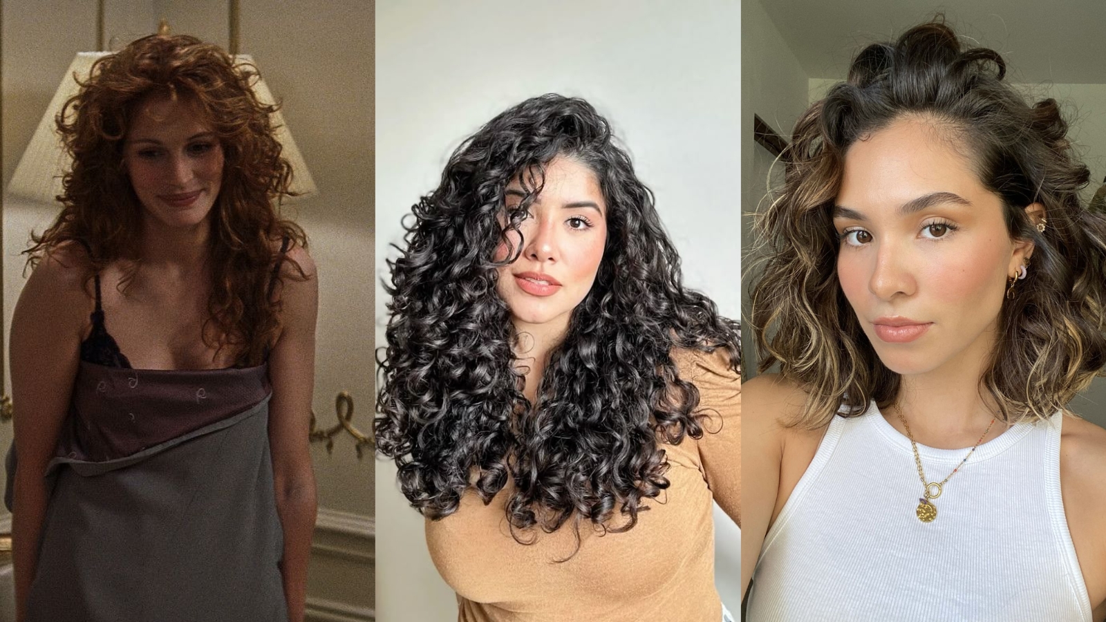 corte para cabelo cacheado grande