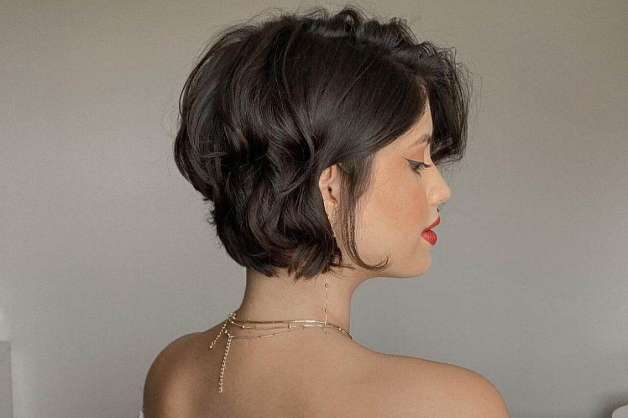 corte repicado cabelo grosso