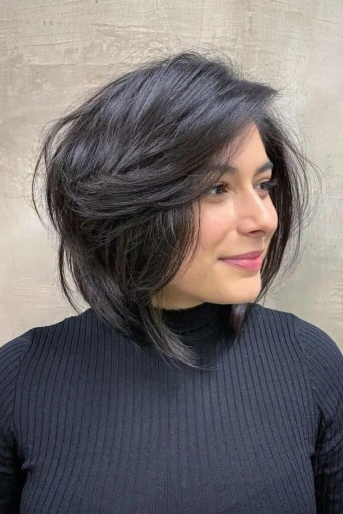 corte que engrossa o cabelo fino