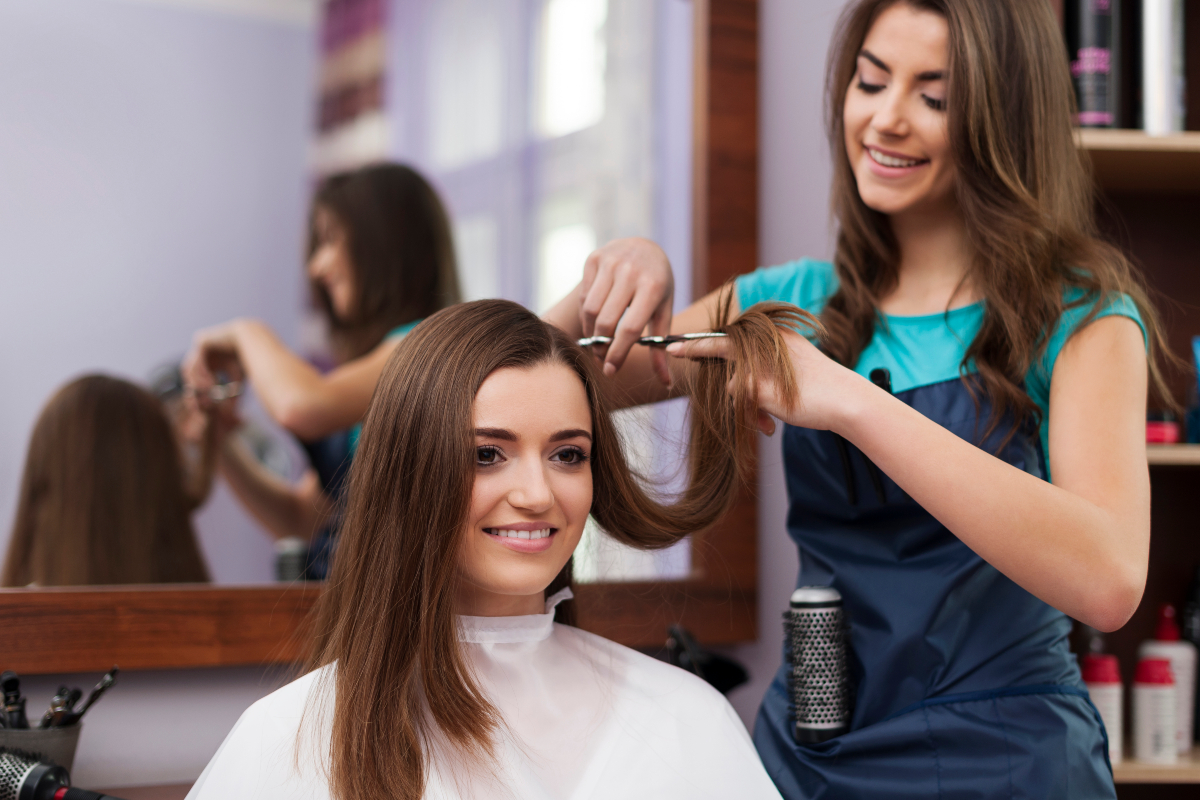 corte para cabelo volumoso sem perder comprimento