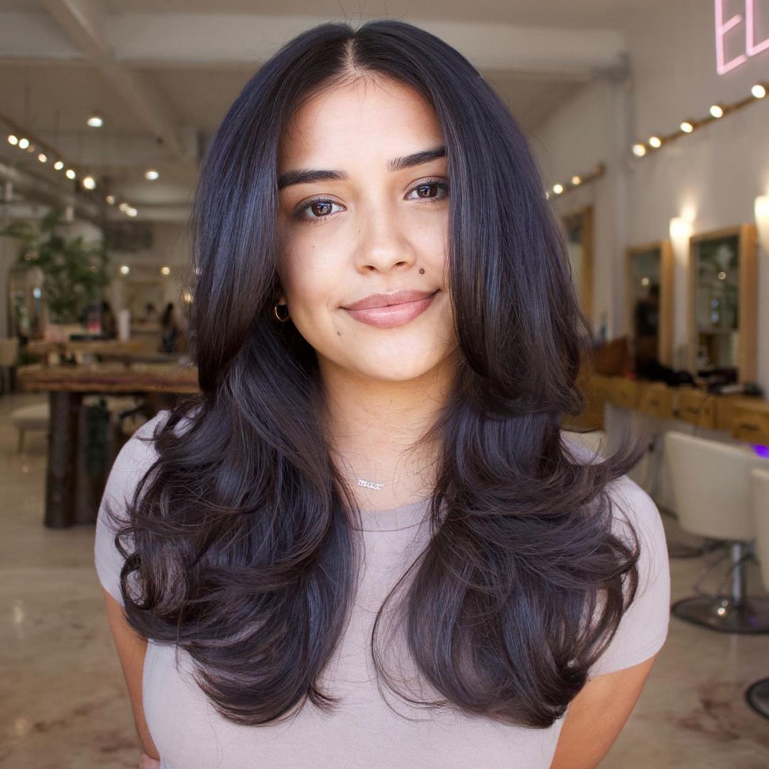 finalização para cabelo com volume