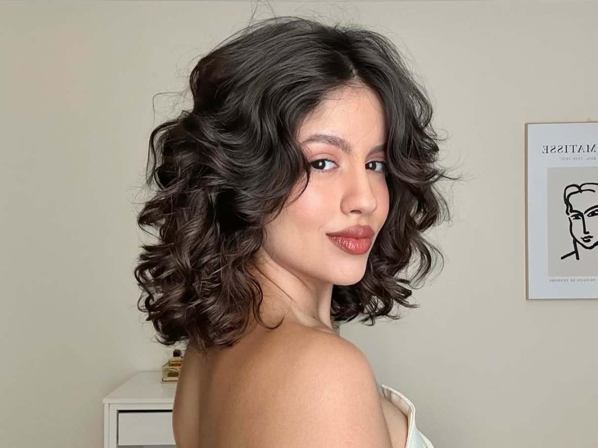 melhores cortes cabelo ondulado curto feminino fotos