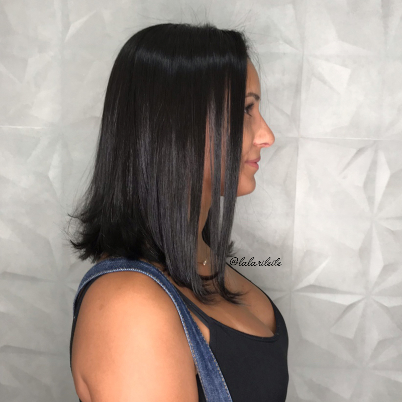 long bob repicado
