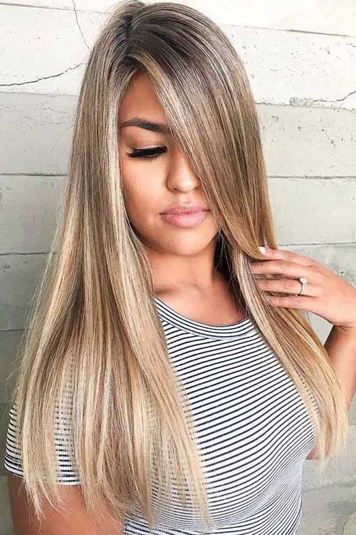 como manter o corte de cabelo longo liso perfeito