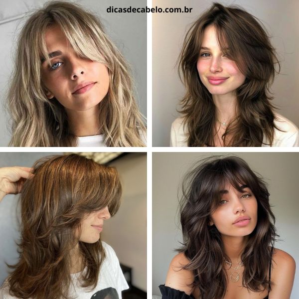 cortes de cabelo em camadas para cabelo cacheado