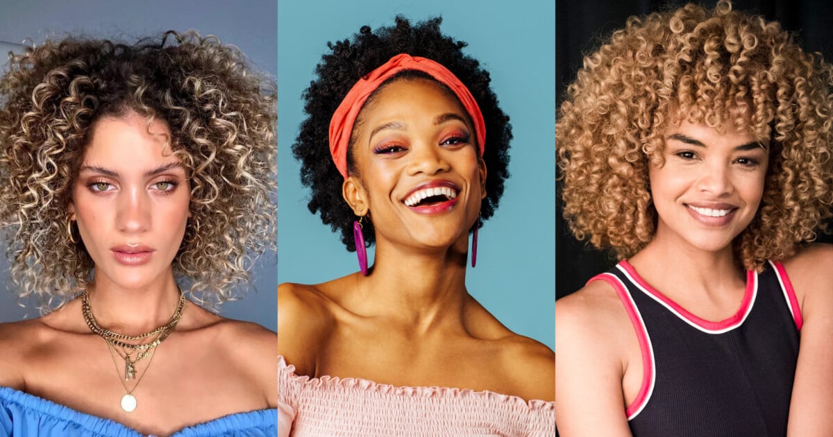 corte em camadas vs corte reto para cabelo cacheado