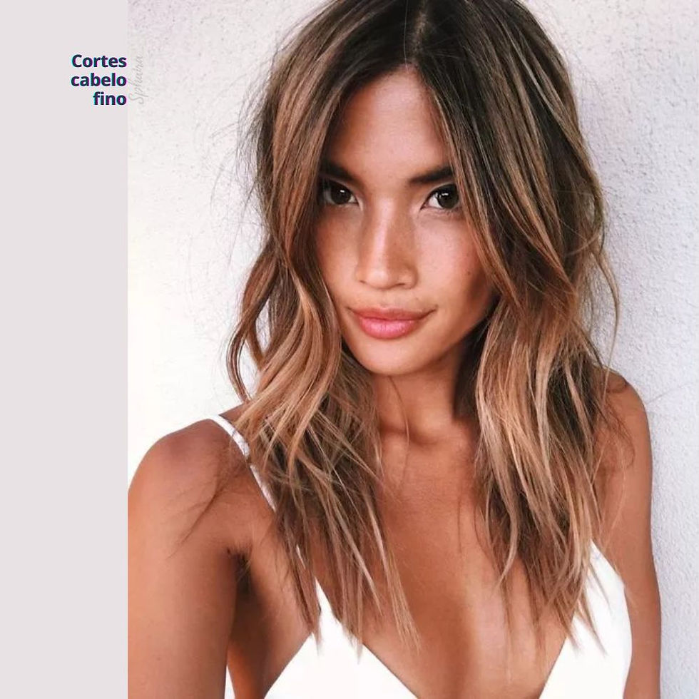 cortes para cabelo fino e liso