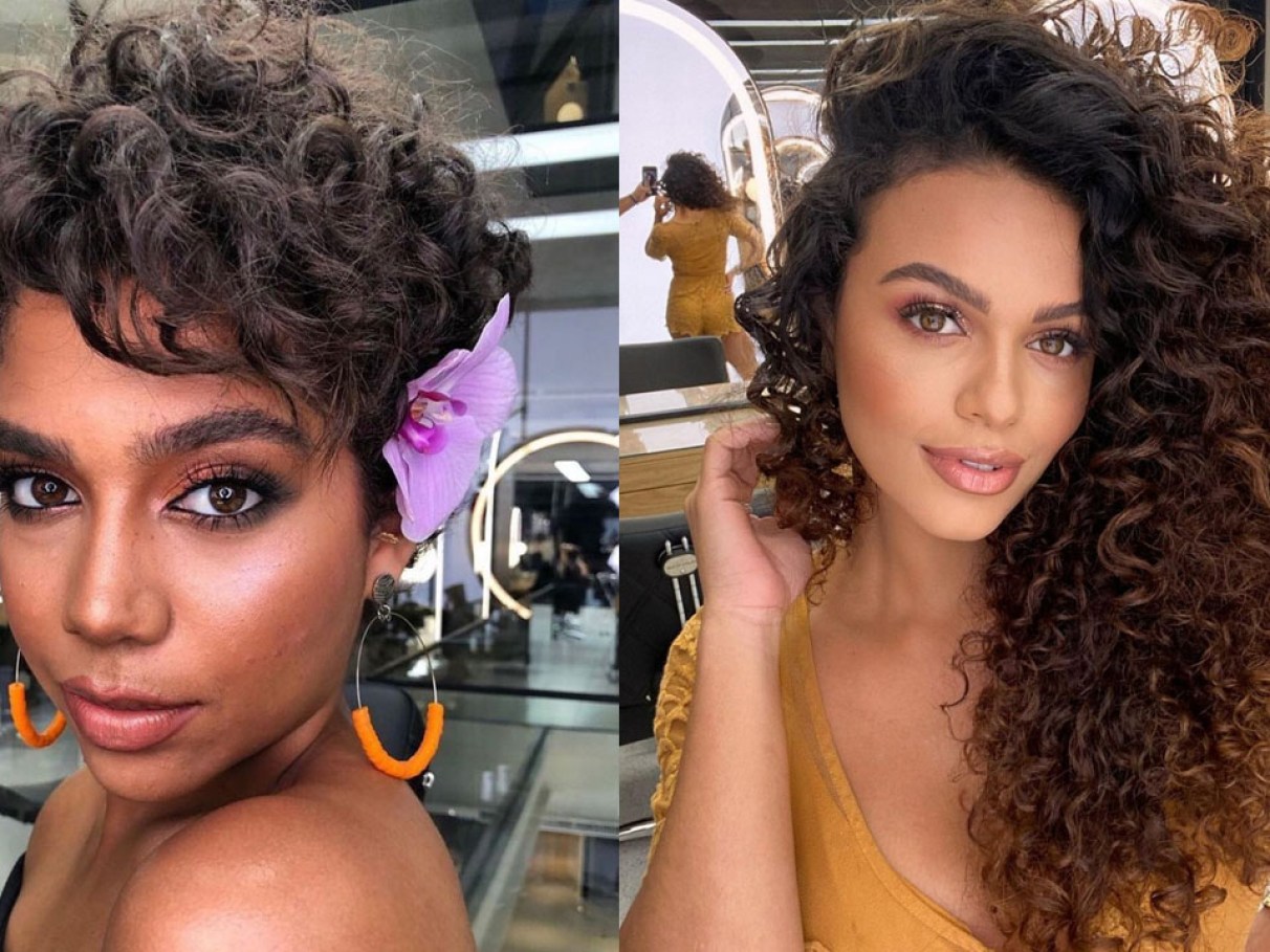 corte em camadas cabelo ondulado