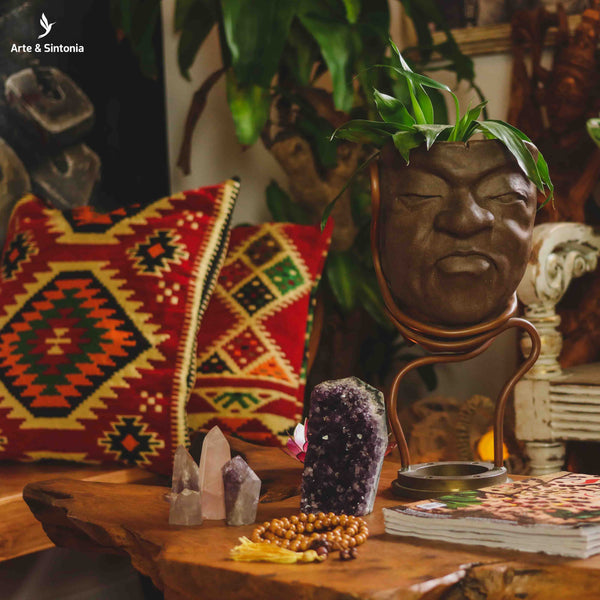 ideias de decoração com cristais naturais