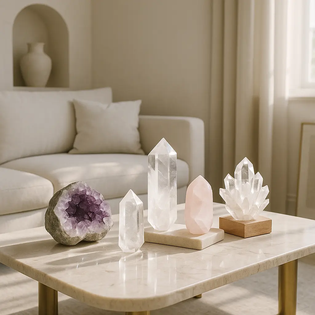 erros comuns ao usar cristais na decoração