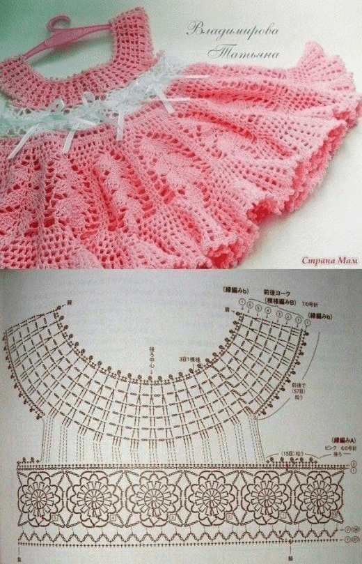 croche bebe com graficos