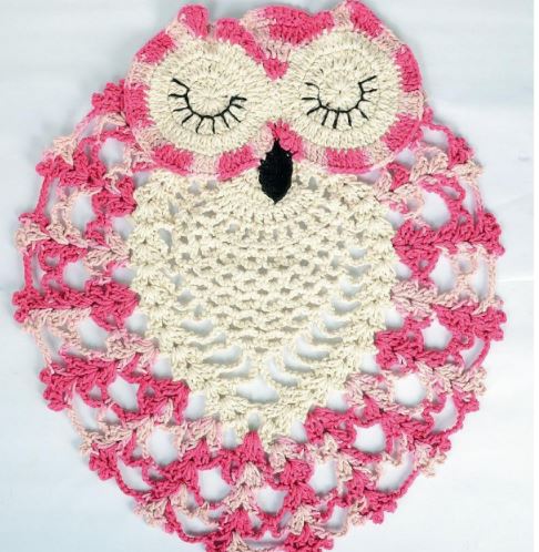 Inspirações de Tapetes de Crochê Filé com Gráficos Grátis