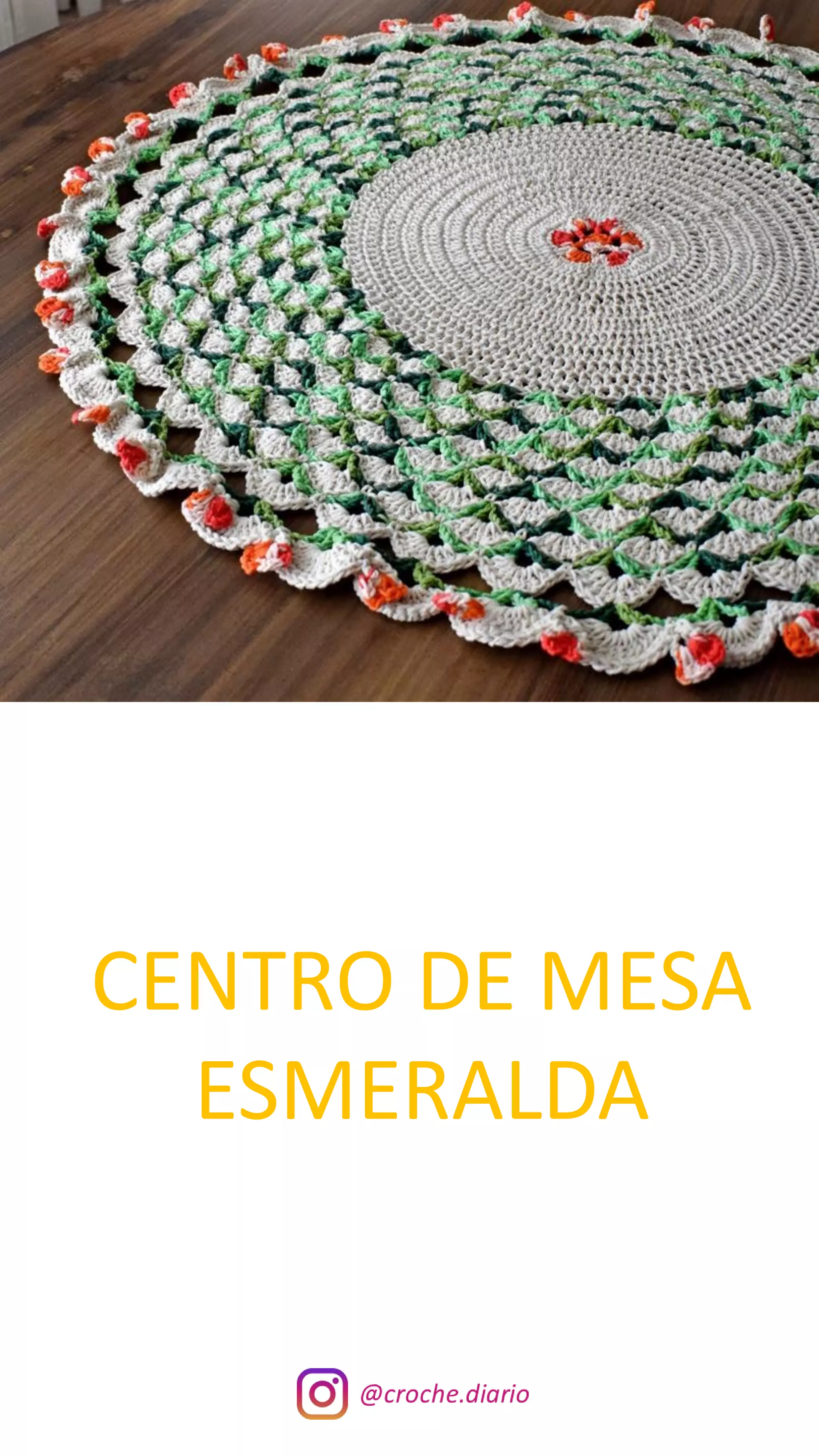 Sousplat e Caminho de Mesa em Crochê: Gráficos e Ideias Criativas