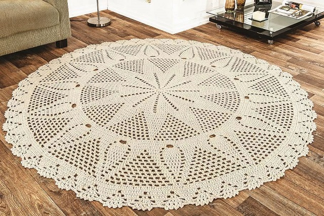 Transforme sua Casa: 10 Modelos de Tapetes de Crochê com Gráfico