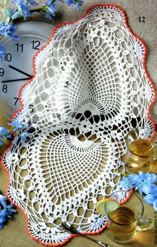 Projetos de Crochê Filé para Iniciantes: Toalhinhas e Barrados