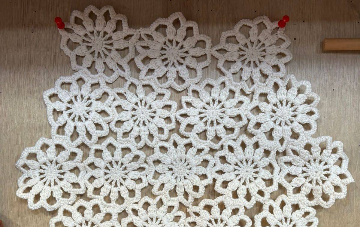 Projetos de Crochê Filé para Iniciantes: Toalhinhas e Barrados