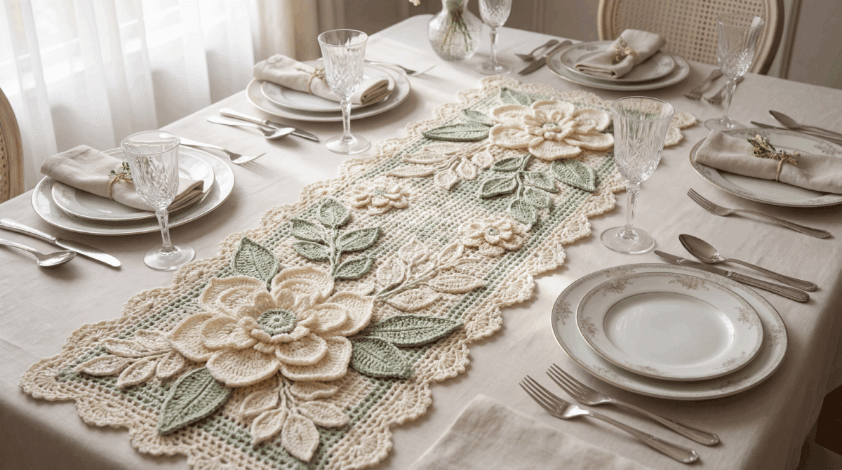 erros comuns ao fazer sousplat de crochê