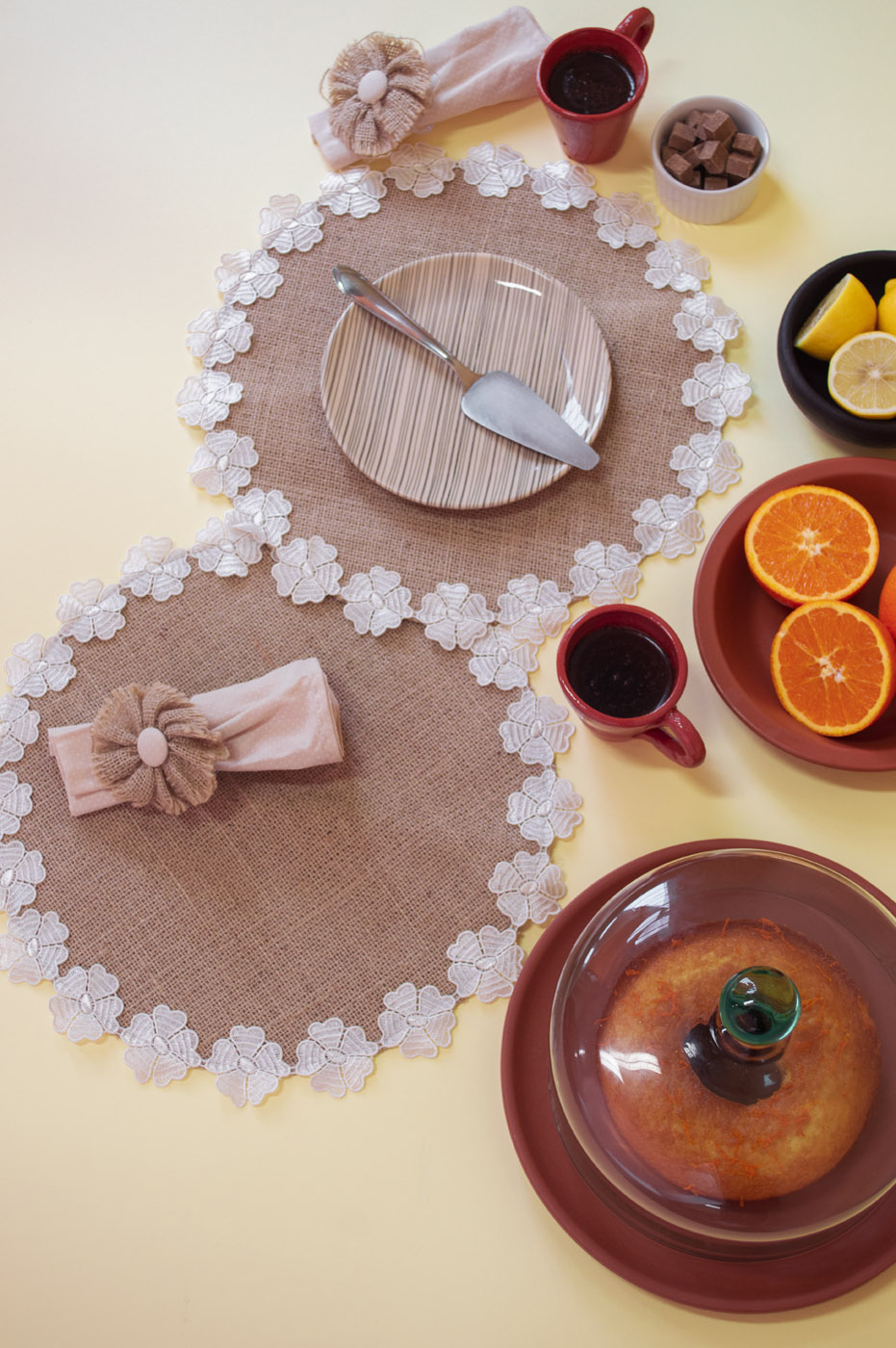 preço médio de toalha de mesa de crochê artesanal